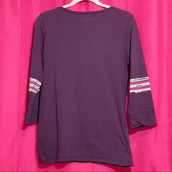 LUCKY BRAND PURPLE CLOVER TSHIRT SIZE M - Picture 8 of 10